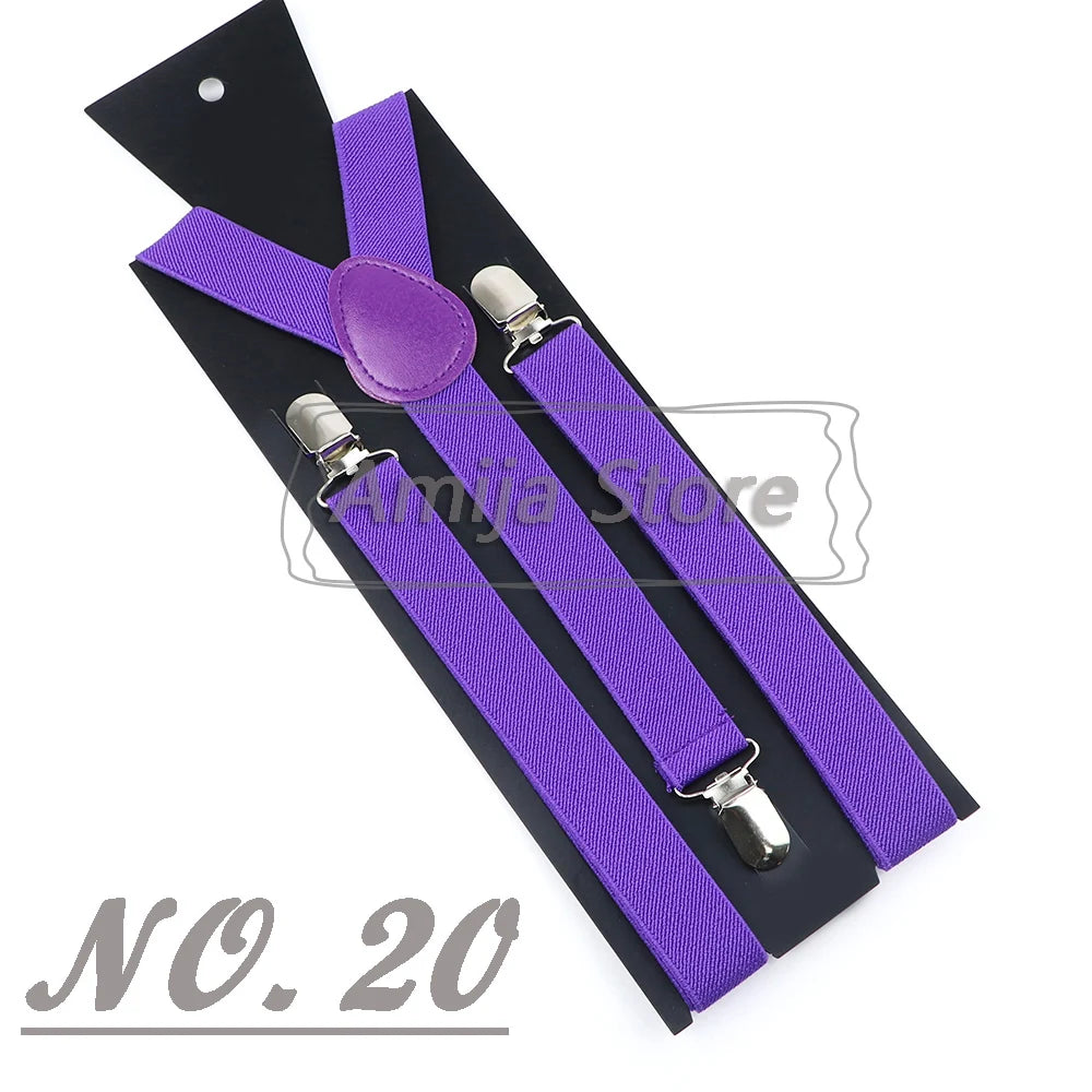 Suspenders For Men Sage Green Adult Suspender Man Shirt Women Wedding Apparel Party Solid Colors Suit Skirt With Braces Straps