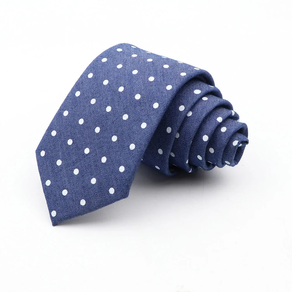 New Ties For Men Skinny Denim Blue Floral Leaf Print Neck Tie For Wedding Business Casual Neckties Suits Slim Neck Ties Gravatas