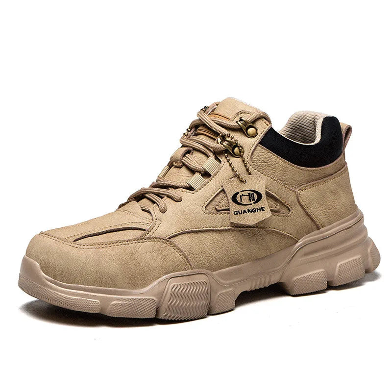 2024 Work Safety Shoes Men Lightweight Safety Boots Indestructible Work Sneakers Women Kevlar Insole Protective Steel Toe Shoes