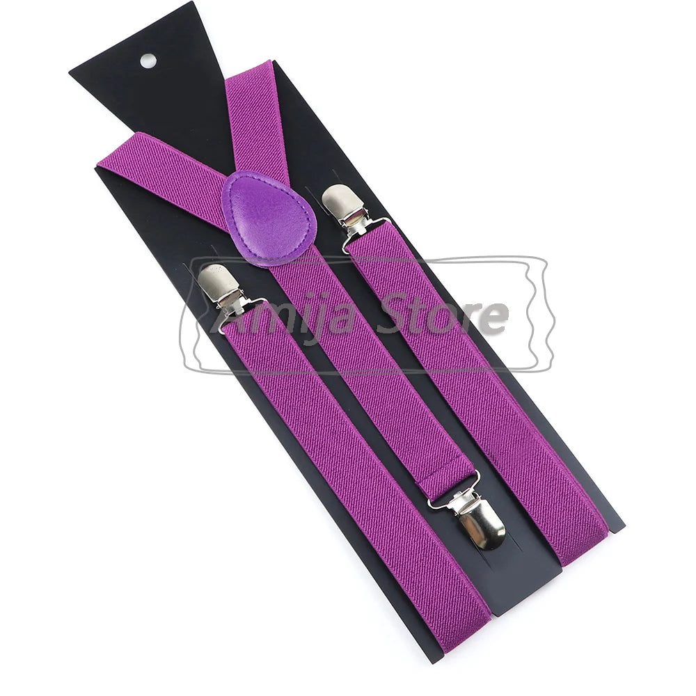 Suspenders For Men Sage Green Adult Suspender Man Shirt Women Wedding Apparel Party Solid Colors Suit Skirt With Braces Straps