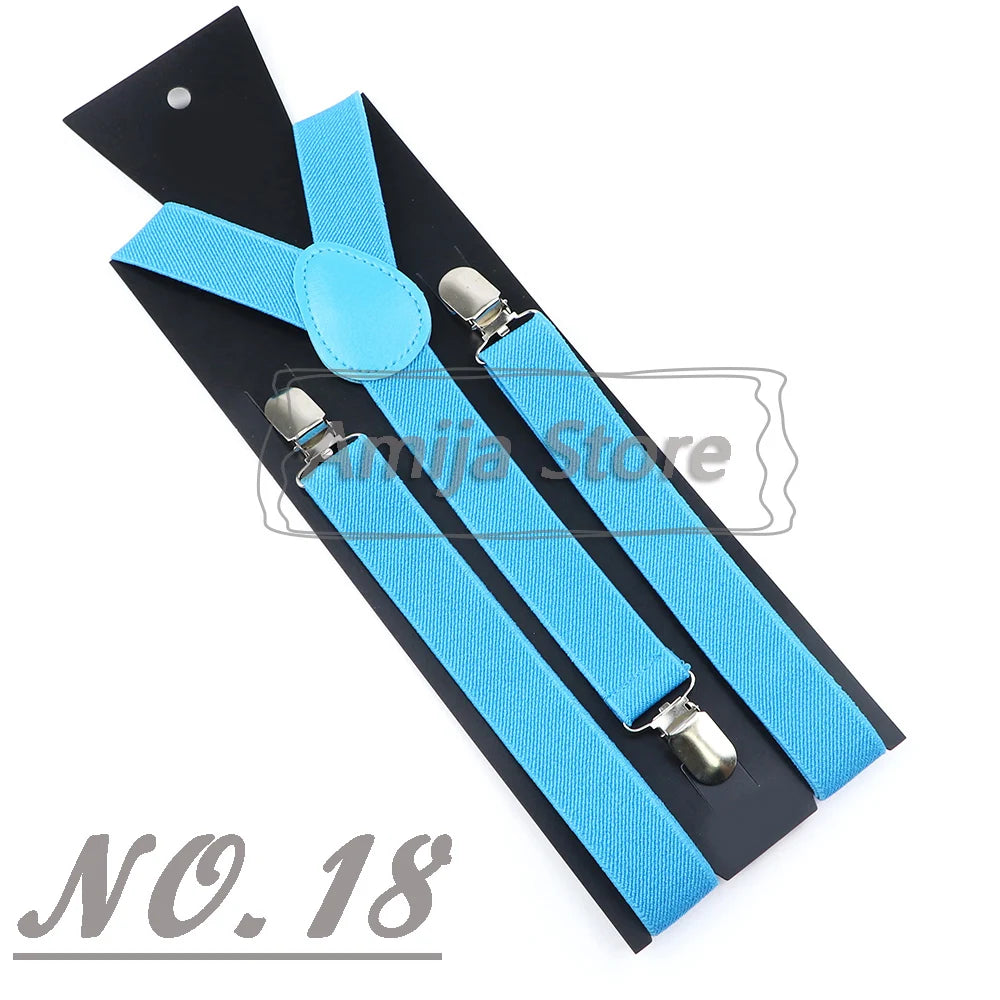 Suspenders For Men Sage Green Adult Suspender Man Shirt Women Wedding Apparel Party Solid Colors Suit Skirt With Braces Straps