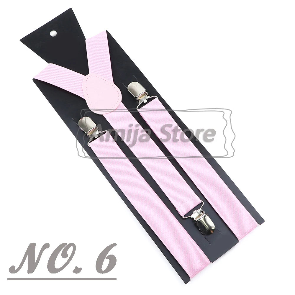 Suspenders For Men Sage Green Adult Suspender Man Shirt Women Wedding Apparel Party Solid Colors Suit Skirt With Braces Straps