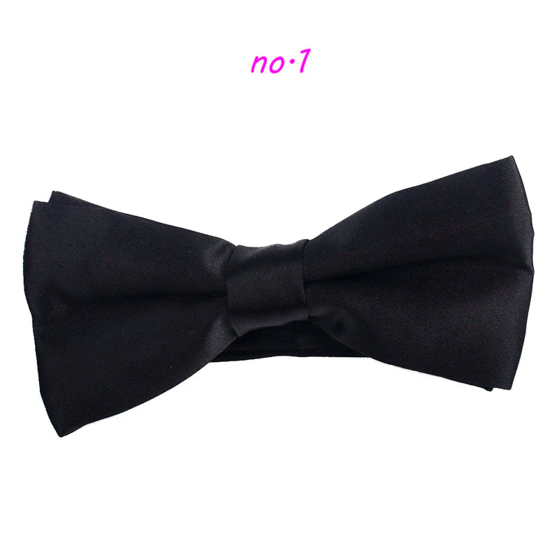 Bow Tie Black & White Contrasting Color Bowtie Mens Bowtie 2016 Fashion Double Layer Bow Ties