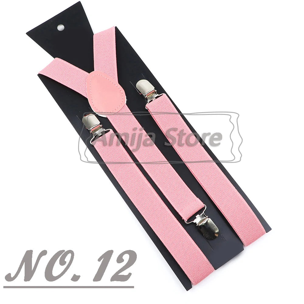 Suspenders For Men Sage Green Adult Suspender Man Shirt Women Wedding Apparel Party Solid Colors Suit Skirt With Braces Straps