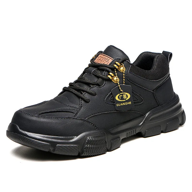 2024 Work Safety Shoes Men Lightweight Safety Boots Indestructible Work Sneakers Women Kevlar Insole Protective Steel Toe Shoes