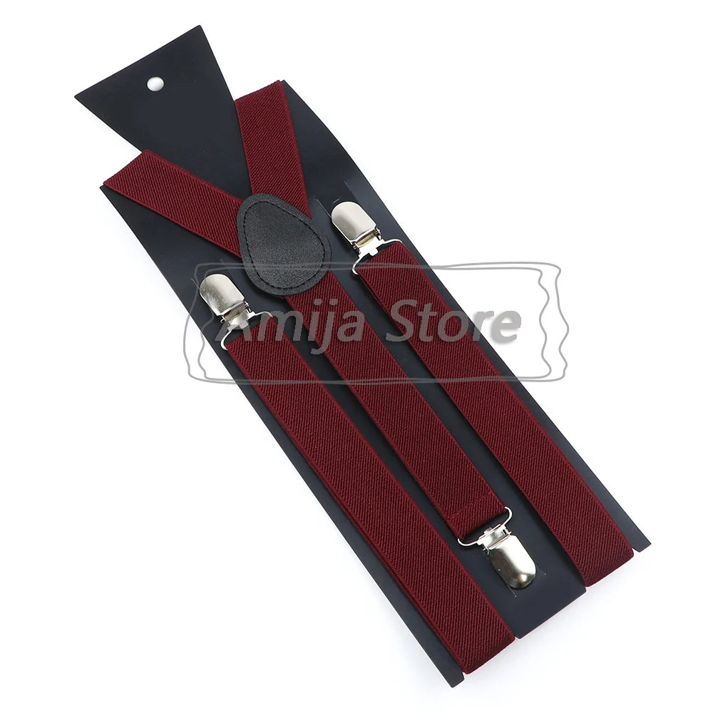 Suspenders For Men Sage Green Adult Suspender Man Shirt Women Wedding Apparel Party Solid Colors Suit Skirt With Braces Straps
