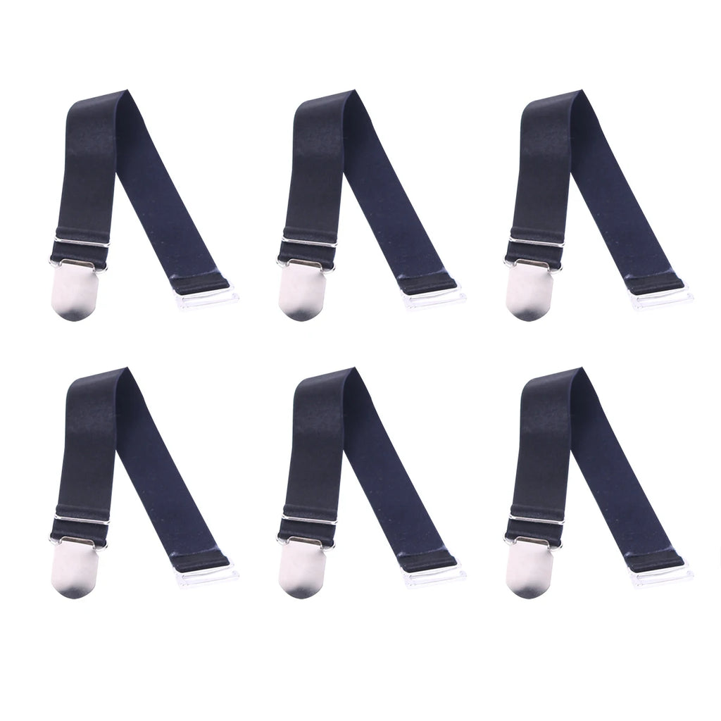 Suspender Clips For Stockings Replacemnt Corset Holder Elastic Garter Belt Straps Y/I Style Unisex Shirt Holder Socks Fastener