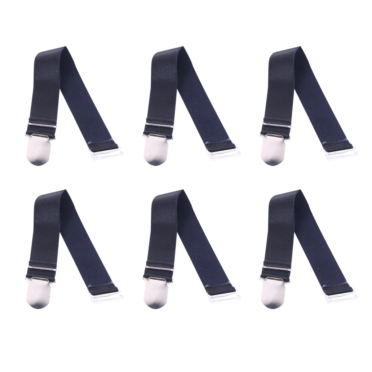 Suspender Clips For Stockings Replacemnt Corset Holder Elastic Garter Belt Straps Y/I Style Unisex Shirt Holder Socks Fastener
