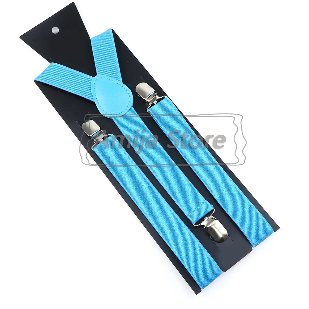 Suspenders For Men Sage Green Adult Suspender Man Shirt Women Wedding Apparel Party Solid Colors Suit Skirt With Braces Straps