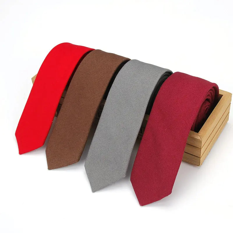 Fashion Mens Neck Tie Linen Skinny Tie for Men Wedding Party Print Neckties Casual Men Retro Neckwear Star Female Cartoon Ties