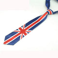 Mens Ties Necktie Formal Dress Gift Wedding Shirts Cravat Ties For Men 3 Inch Wide England /British flag Party Business Fashion