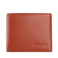Fashion men wallets genuine leather short design male bifold wallet ID credit card holder purse