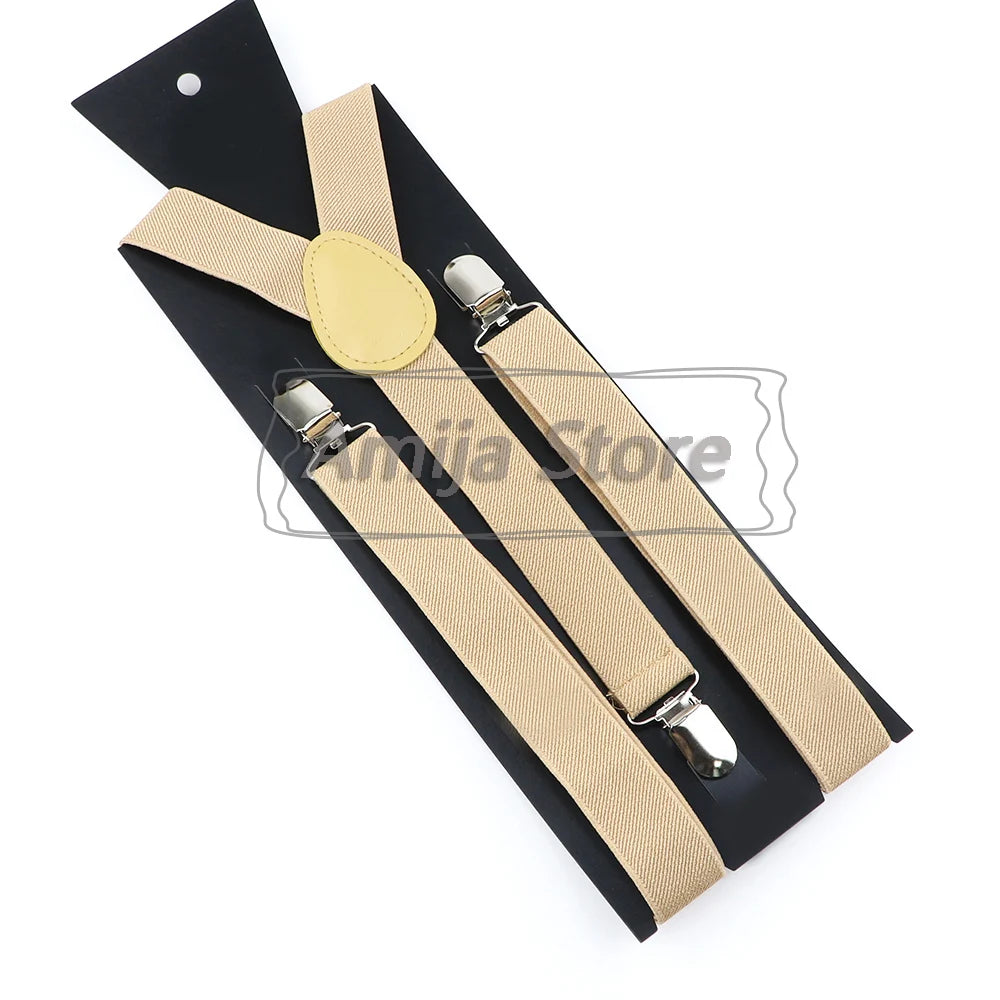 Suspenders For Men Sage Green Adult Suspender Man Shirt Women Wedding Apparel Party Solid Colors Suit Skirt With Braces Straps