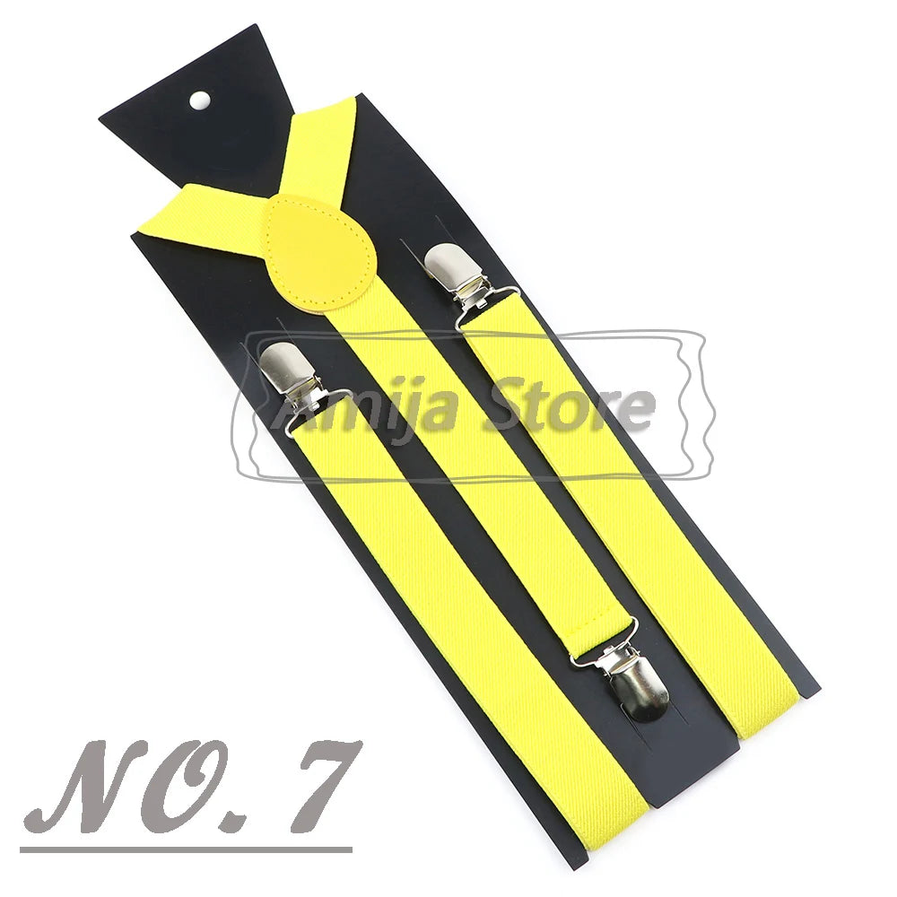 Suspenders For Men Sage Green Adult Suspender Man Shirt Women Wedding Apparel Party Solid Colors Suit Skirt With Braces Straps