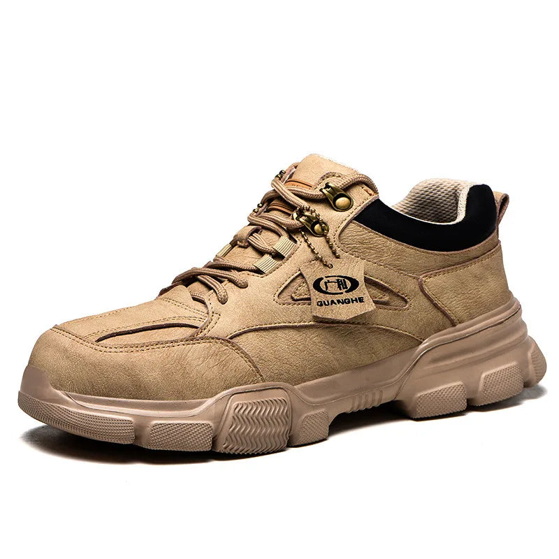 2024 Work Safety Shoes Men Lightweight Safety Boots Indestructible Work Sneakers Women Kevlar Insole Protective Steel Toe Shoes