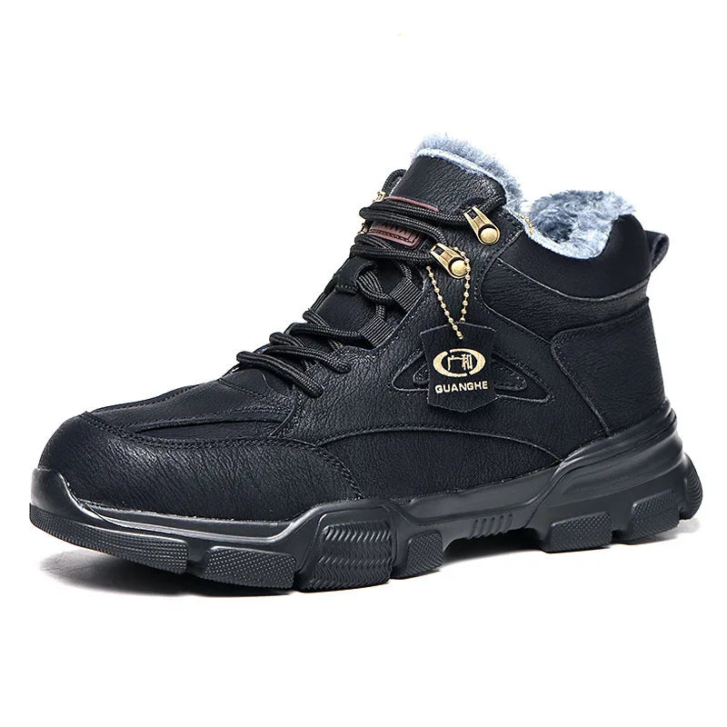 2024 Work Safety Shoes Men Lightweight Safety Boots Indestructible Work Sneakers Women Kevlar Insole Protective Steel Toe Shoes