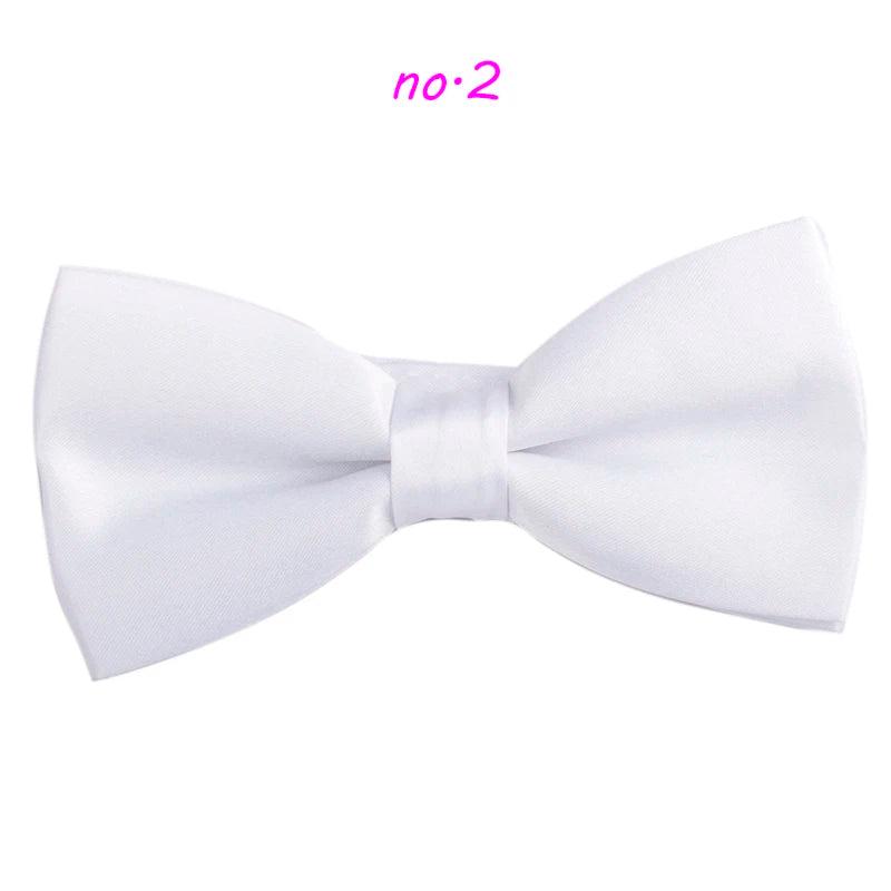 Bow Tie Black & White Contrasting Color Bowtie Mens Bowtie 2016 Fashion Double Layer Bow Ties