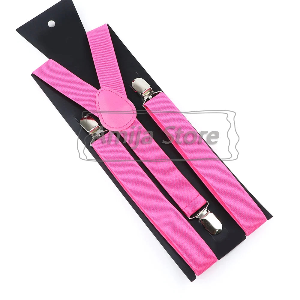 Suspenders For Men Sage Green Adult Suspender Man Shirt Women Wedding Apparel Party Solid Colors Suit Skirt With Braces Straps