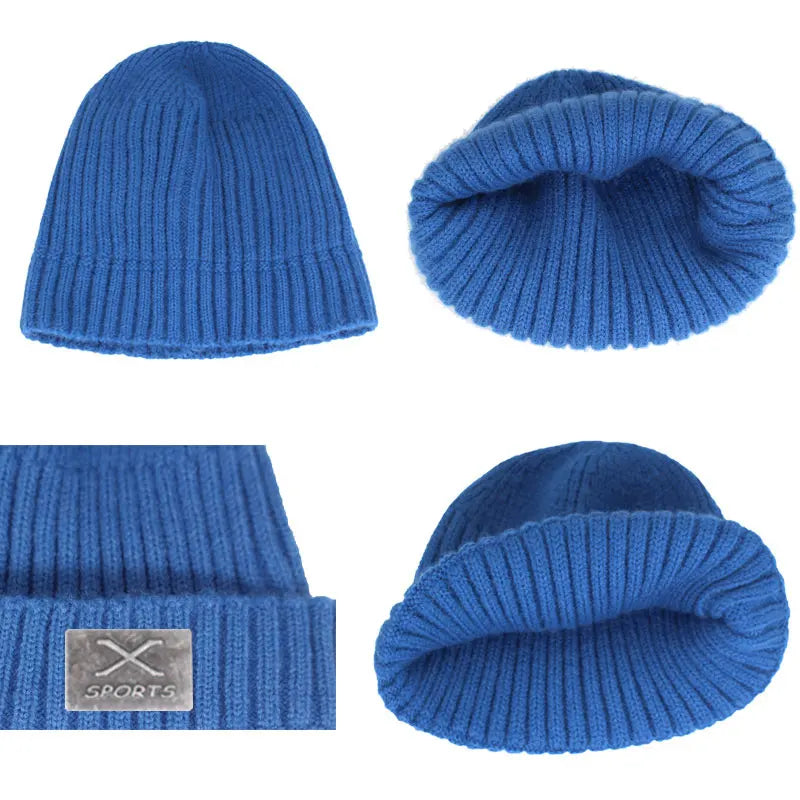 Short Skullcap Skullies Beanies Men Winter Beanie Hat Women Winter Hats For Men Caps Miki Bonnet X Skull Women Knitted Hat Cap