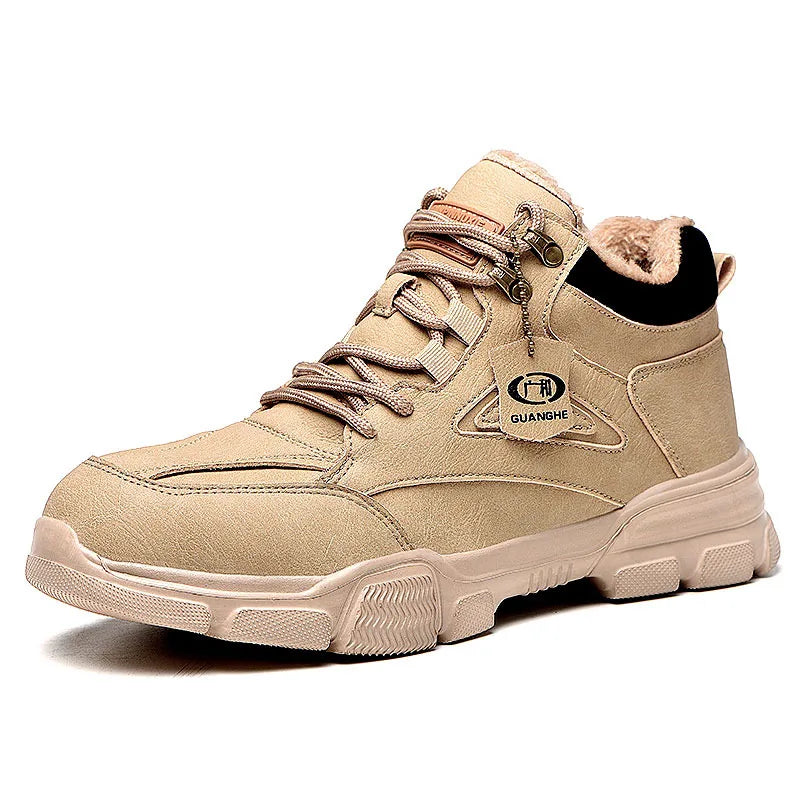 2024 Work Safety Shoes Men Lightweight Safety Boots Indestructible Work Sneakers Women Kevlar Insole Protective Steel Toe Shoes