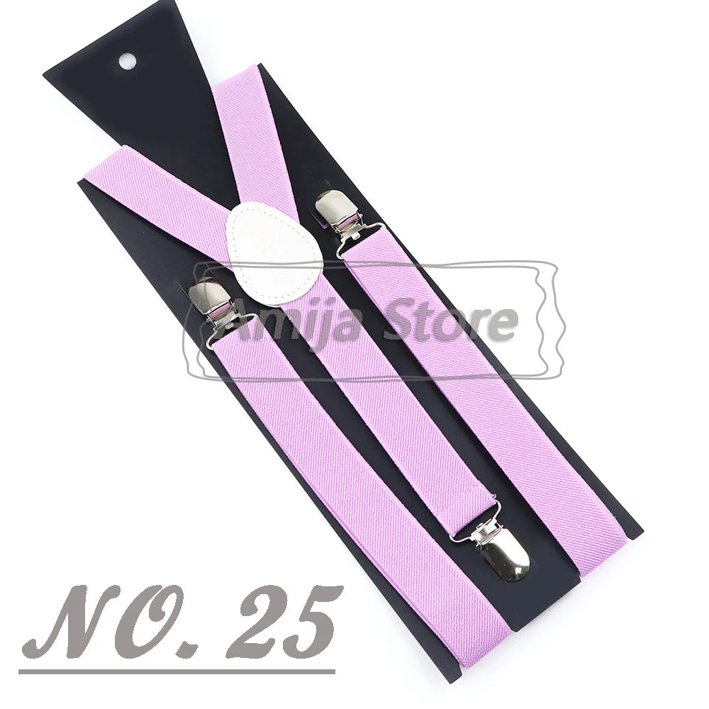 Suspenders For Men Sage Green Adult Suspender Man Shirt Women Wedding Apparel Party Solid Colors Suit Skirt With Braces Straps