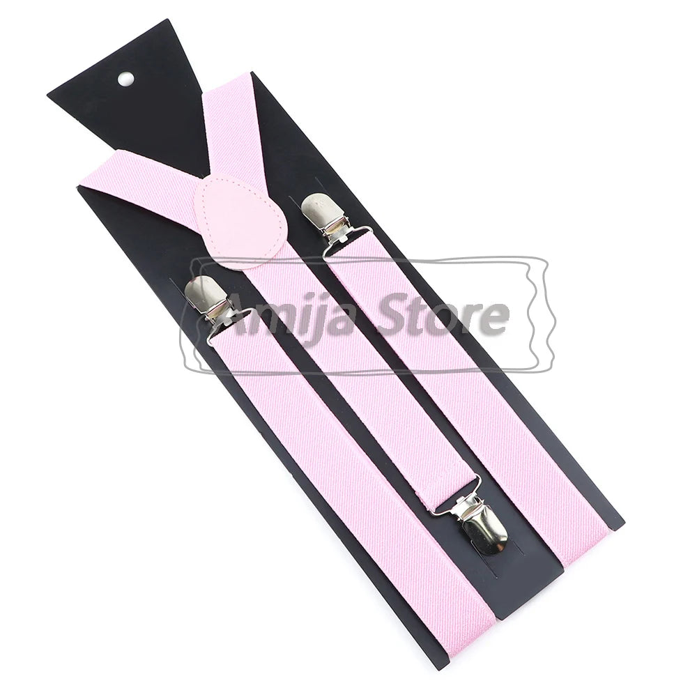 Suspenders For Men Sage Green Adult Suspender Man Shirt Women Wedding Apparel Party Solid Colors Suit Skirt With Braces Straps