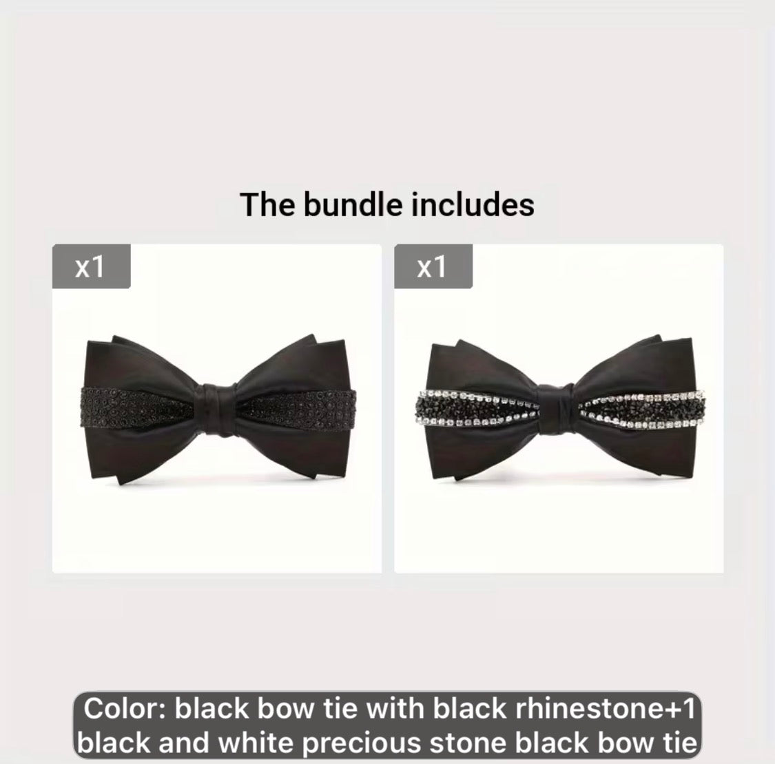 Bow Tie with Sparkling