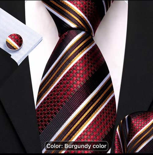 3pcs/set Silk Classic Necktie
