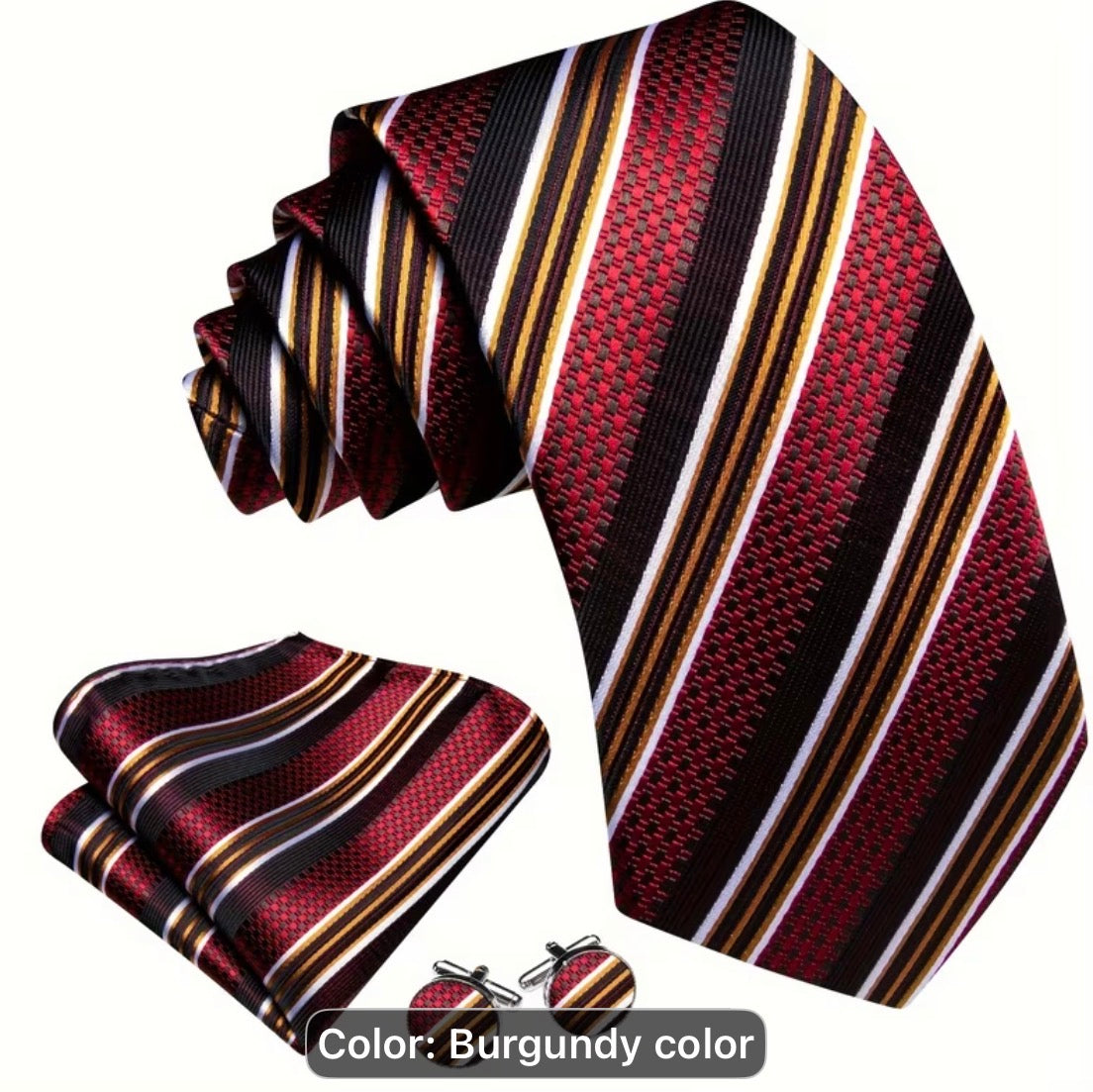 3pcs/set Silk Classic Necktie