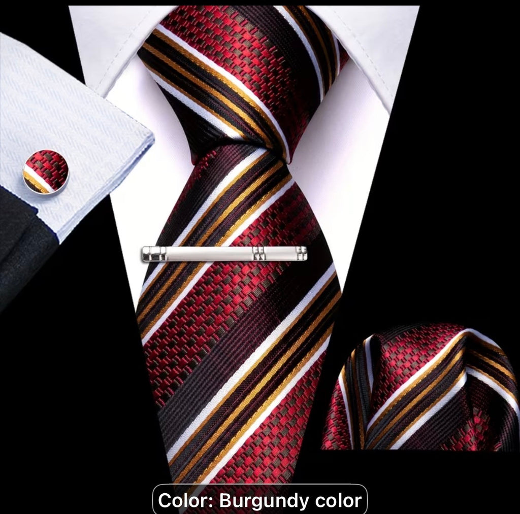 3pcs/set Silk Classic Necktie