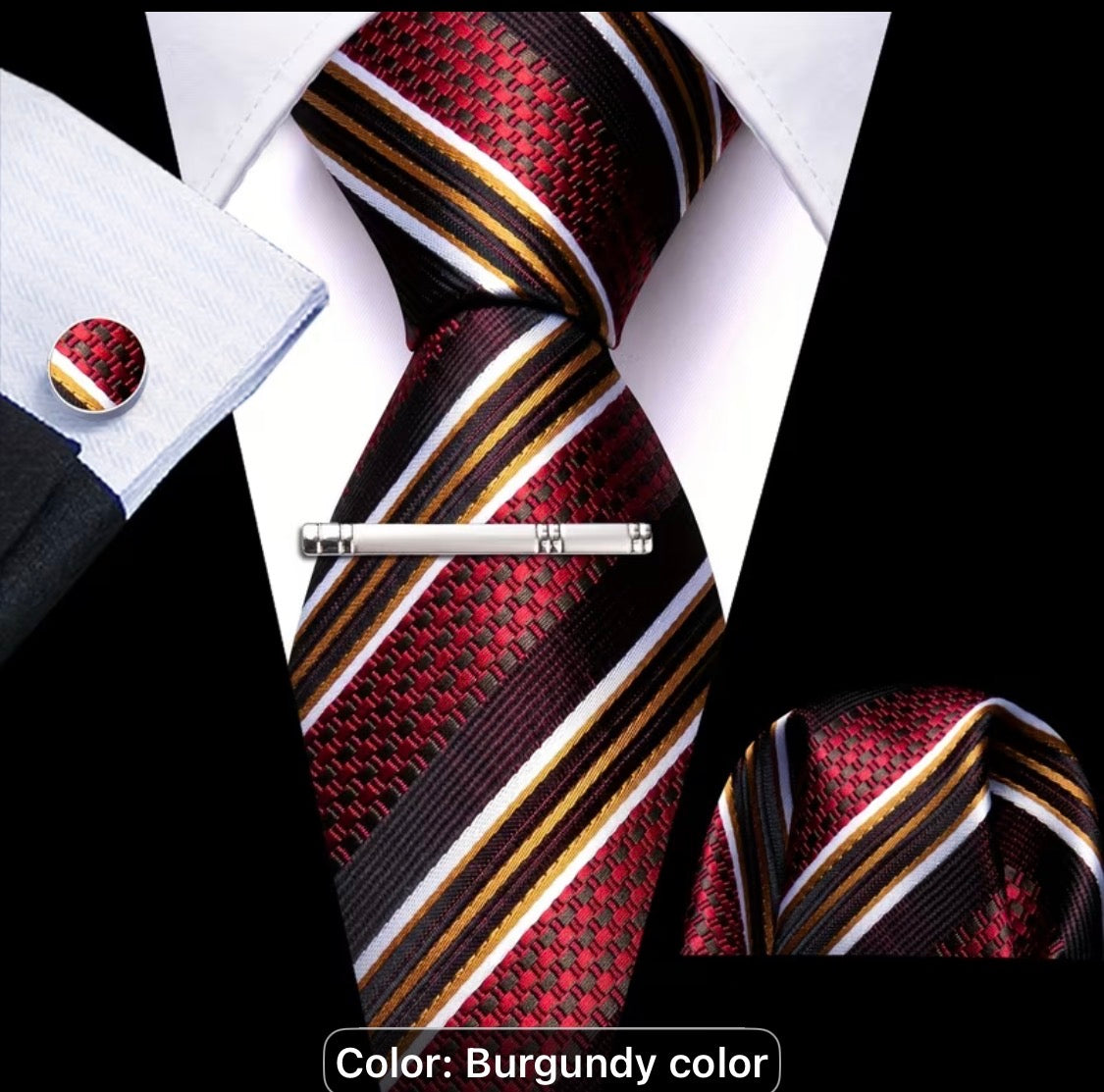 3pcs/set Silk Classic Necktie