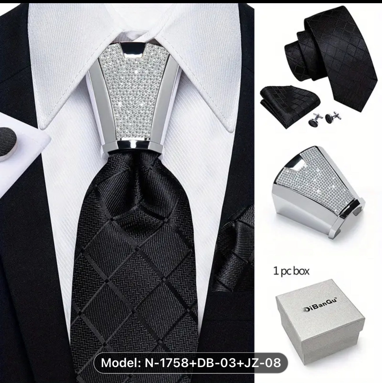 Men's Formal Necktie Set