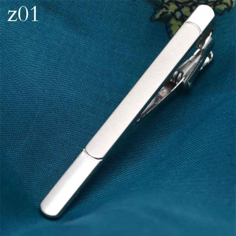 1pc Men's Short Tie Clip Simple Style Pin Clasp Rose Gold Color Male Business Necktie Clip Classic Men Jewelry Accessories Hot