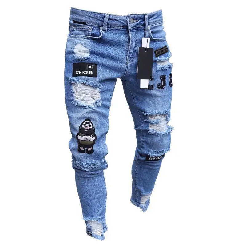 Straight Jeans Man Vintage Wash Denim pants Spring Summer Boyfriend baggy Jeans men Streetwear Cacual Designer Cowboy Trousers
