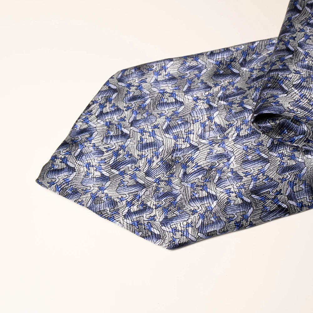 10cm Wide 100% Silk Tie For Men Printed Cartoon animals Handmade Necktie Business Formal Wedding Daily Wear Suit Men's Tie