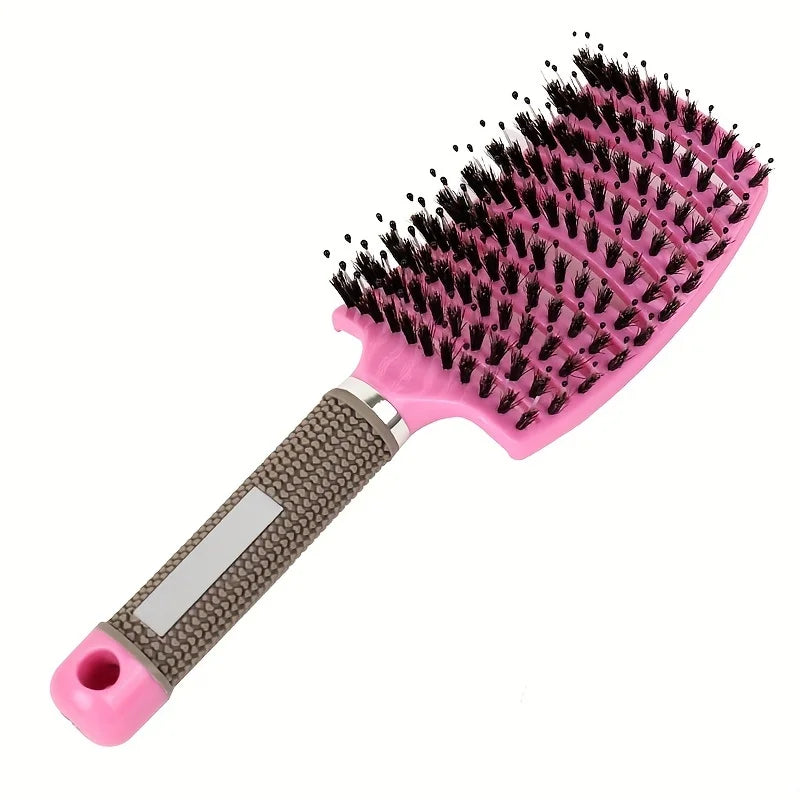 1pc Magic Scalp Massage Hair Brush for Women - Professional Detangling Tool for Wet Curly Hair - Hairdressing Tool