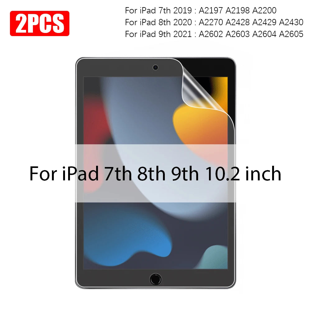 2PCS Paper Feel Film For Ipad 10 10th Pro 13 M4 M5 12.9 2025 Screen Protector Ipad Air 11 5 4 M3 M2 A16 9th Generation Mini 6 7