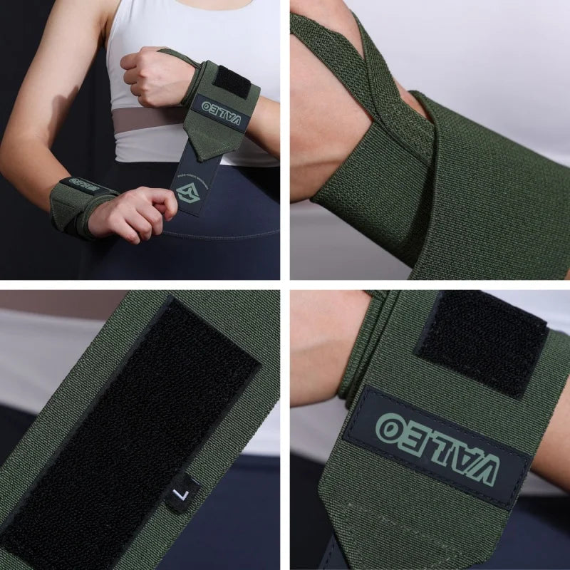 Elastic Wrist Wraps for Weightlifting Thickened & Hardened Wrist Wraps Wrist Brace for Gym Deadlift Powerlifting Wrist Support