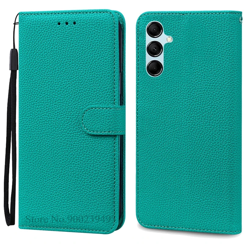 For Samsung Galaxy M55 Case Leather Wallet Flip Phone Case For Samsung M55 M156B Cover For Samsung Galaxy M55 5G Case Fundas