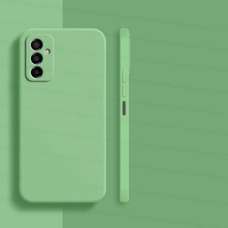 For Samsung Galaxy M13 4G Case Samsung Galaxy M13 M23 M33 M53 5G Cover Shockproof TPU Liquid Silicon Phone Case Samsung M13 4G