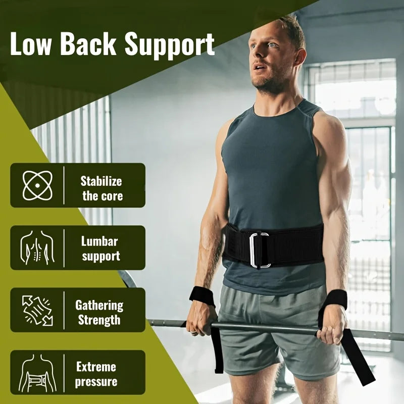 EVA Weight Lifting Belt, 4" Wide Locking Weight Belt for Performance Lifting, Adjustable Weightlifting Belts for Men & Women