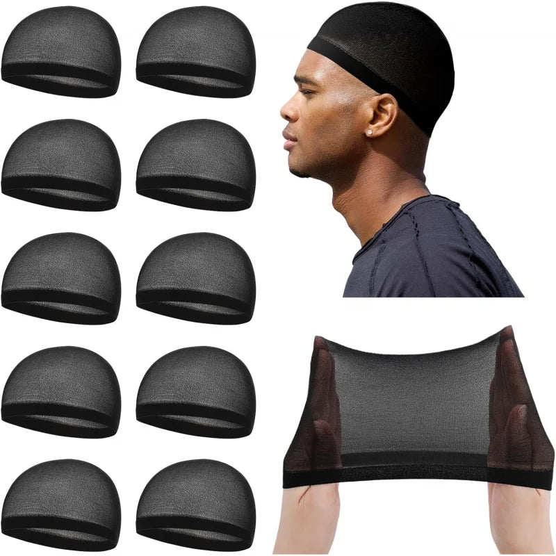 Ramede Stocking Wave Cap for Men Adult Stretchy Nylon Skull Wave Lightweight Beanie Caps Waves for Man Women