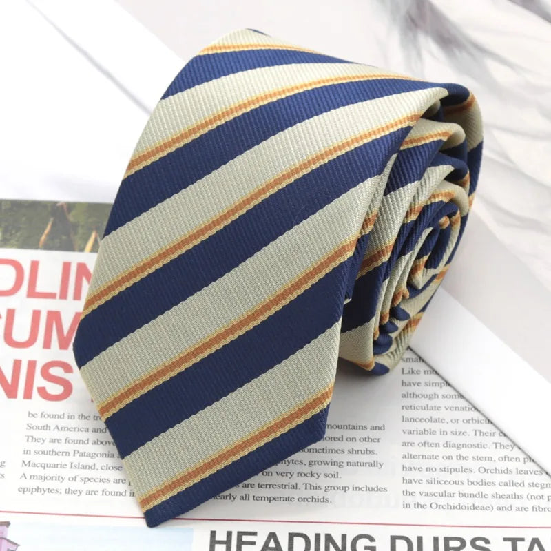 Women Men College Fashion Neck Tie Girls Japanese Style for Jk Uniform Cute Necktie Striped Uniform School Clothes Accessories