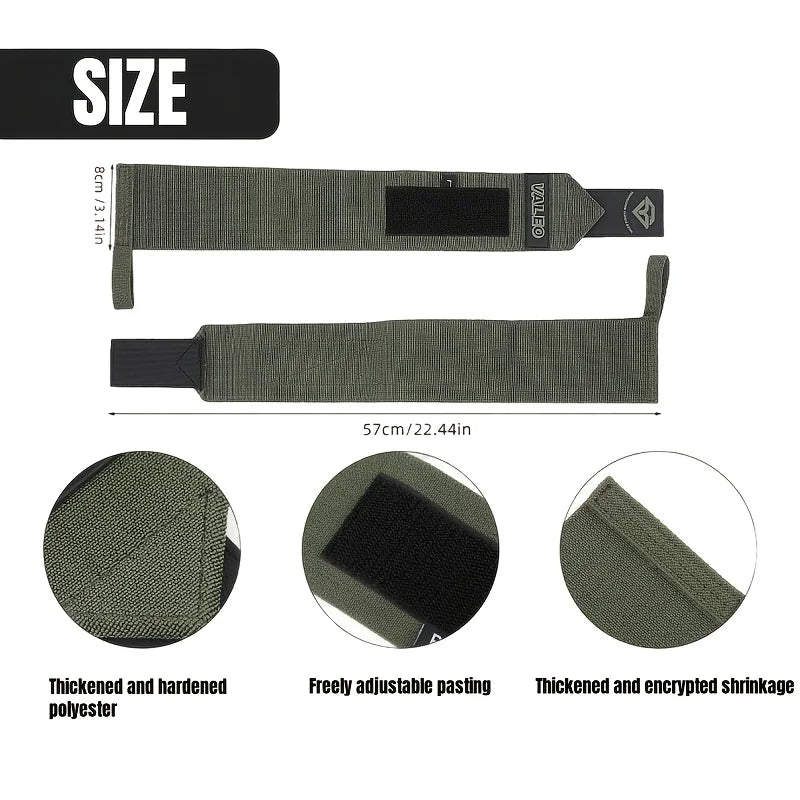 Elastic Wrist Wraps for Weightlifting Thickened & Hardened Wrist Wraps Wrist Brace for Gym Deadlift Powerlifting Wrist Support
