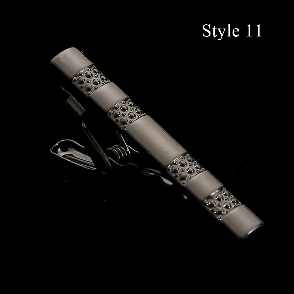 1pc Men's Short Tie Clip Simple Style Pin Clasp Rose Gold Color Male Business Necktie Clip Classic Men Jewelry Accessories Hot