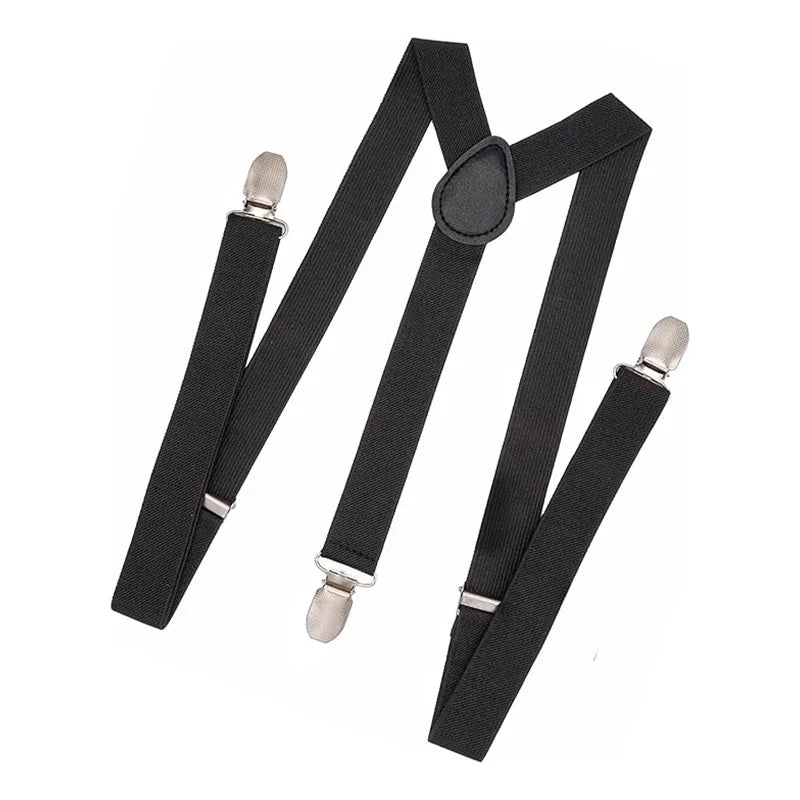 Suspenders For Men Pants Apparel Adult Suspender Man Shirt Dress Women Wedding Party Solid Colors Suit Skirt With Braces Straps