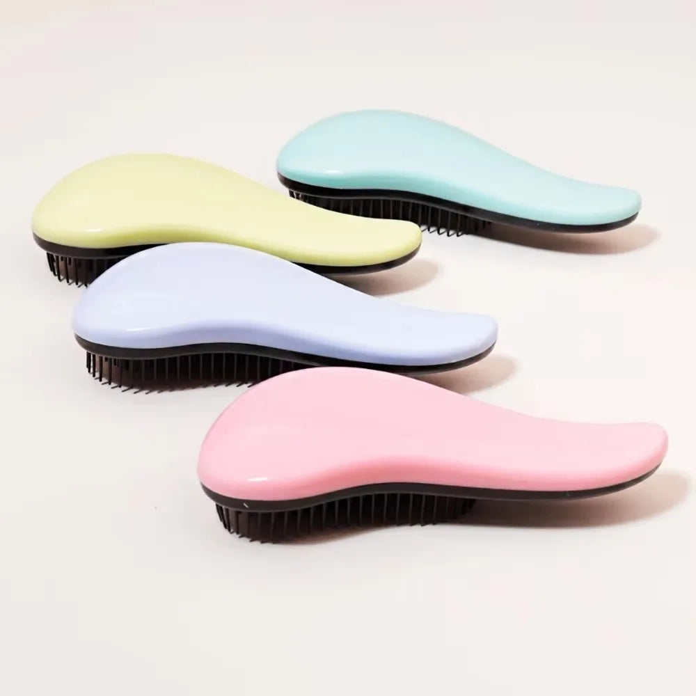 Antistatic Massage Detangling Hair Brush, Wet & Curly Hair Shower Brush, Salon Hairdressing Tool, for Real Hair & Wigs