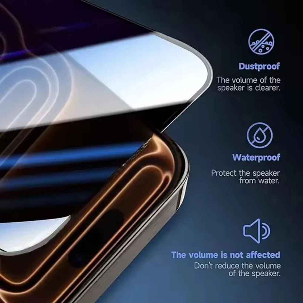 5PCS Privacy Screen Protector Dust Free Installation Protector for iPhone 17 16 15 14 13 12 11 18Pro Max Anti-Spy Tempered Glass