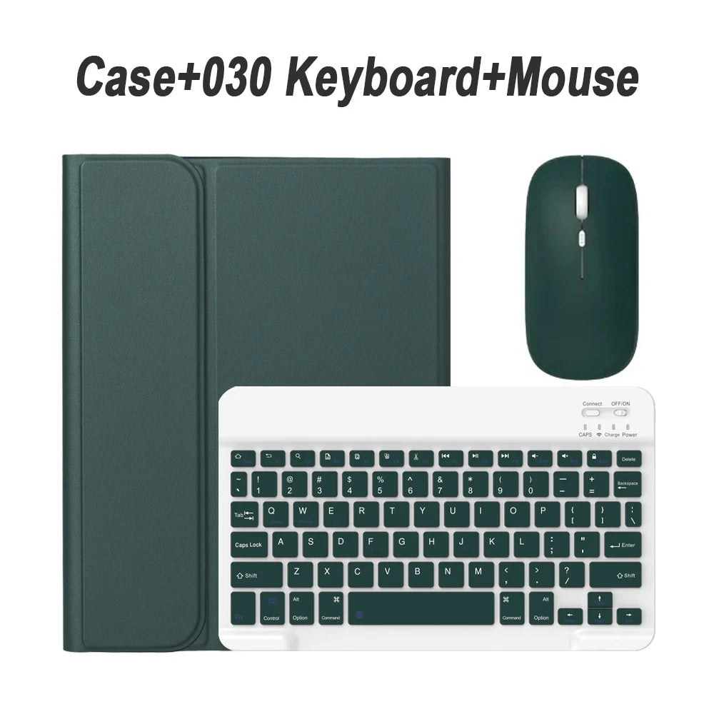 For Samsung Galaxy Tab A9 Plus 11 inch Case, Keyboard Case for Samsung Galaxy Tab A9+ 11 inch SM-X210/X216/X218