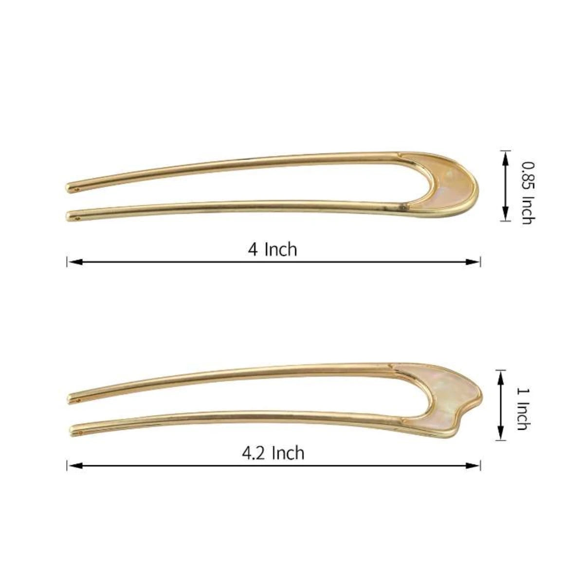 2pc 4.2 inch metal hair fork hair accessories hair accessories tools hair accessories suitable for all hair types suitable for w